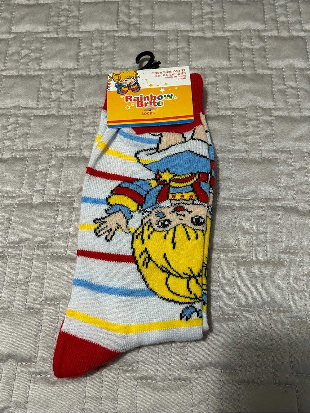 NWT!! Women’s Rainbow Brite Crew Socks
